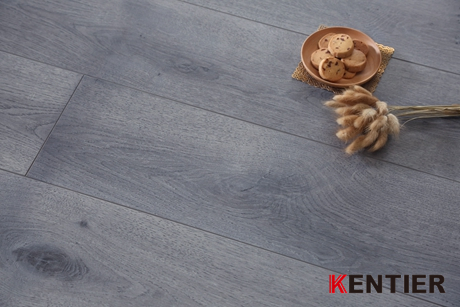 K5307-Grey Color with Oak Wood Texture Laminate Flooring